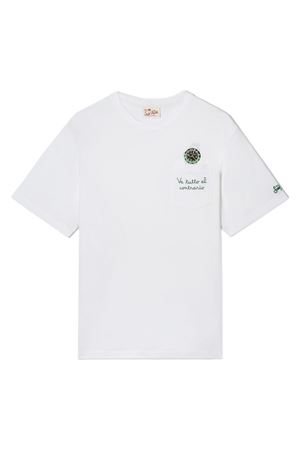 T-Shirt Austin Uomo In Cotone Con Tasca Frontale MC2 SAINT BARTH | T-shirt | AUS000100129L